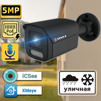 IP-камера RV-VD4NIP500GF 5 Мп с микрофоном и PoE